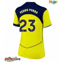 Camiseta Tottenham Hotspur Pedro Porro #23 Tercera Equipación para mujer 2025-26 manga corta